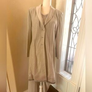 St John EVENING 14 jacket sparkles sequins and velvet! plus bonus matching pants